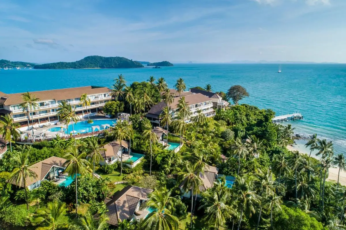 Coastal Resort with Multiple Pools, Private Villas, and Beach Access at Panwa Beach