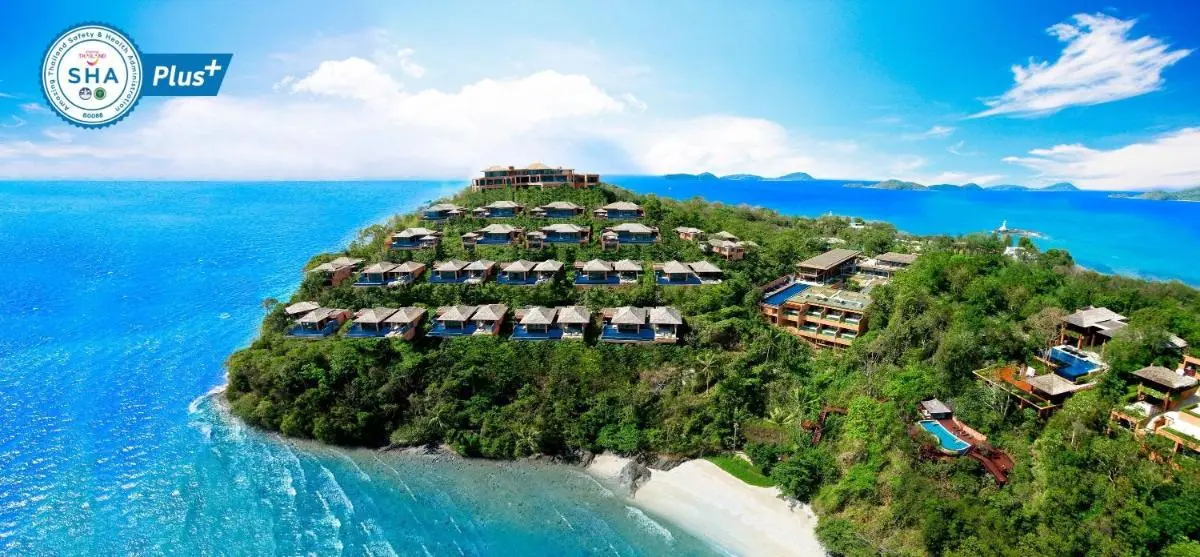 Coastal Resort with Private Pools and Communal Spas Overlooking Panwa Beach Ocean