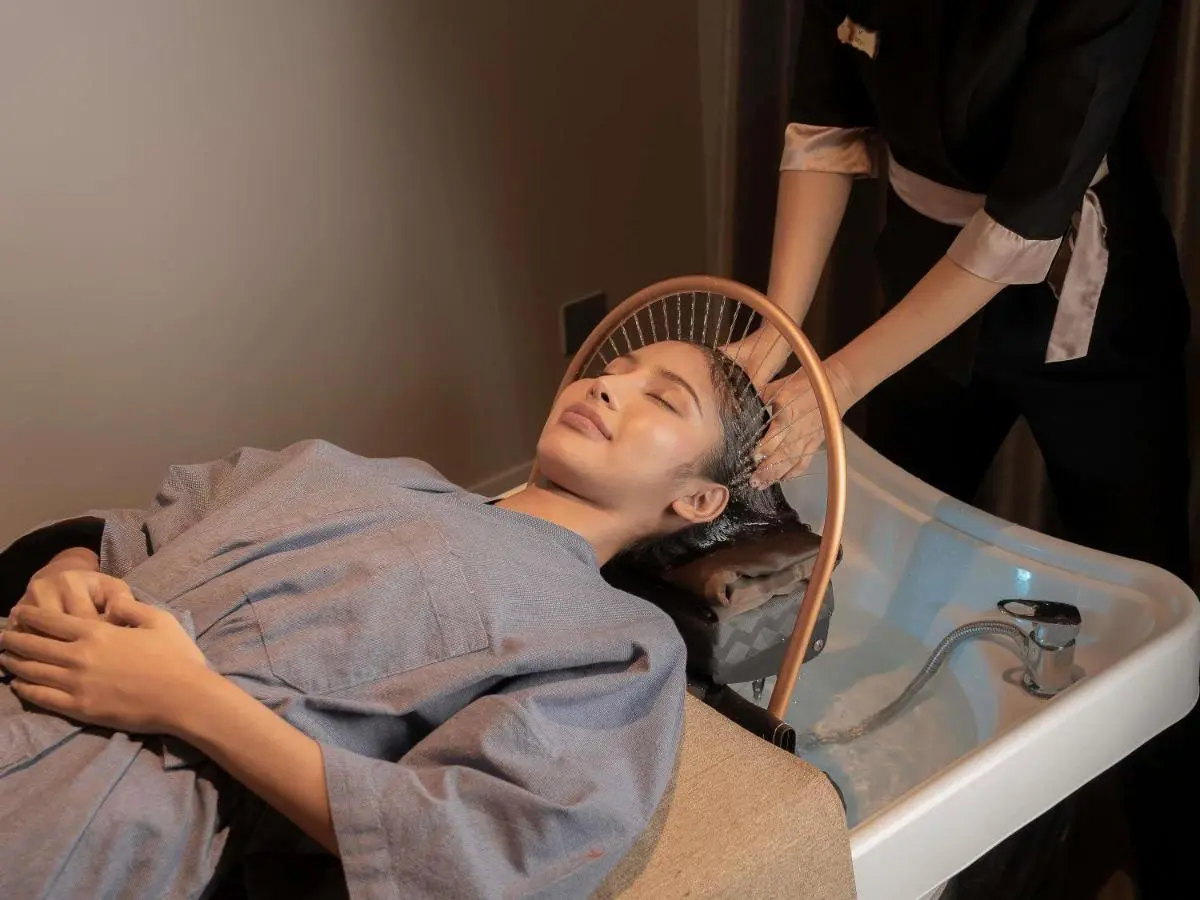 Mövenpick Myth Hotel Patong Phuket Indoor Hair Washing Station with Relaxing Spa Treatment at Patong Beach Wellness Facility