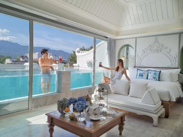 Indoor-Outdoor Private Pool and Relaxing Living Space with City Views in Phra Sing Chiang Mai