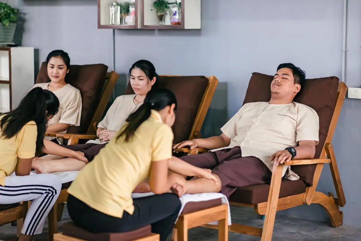 Indoor Wellness Facility Offering Foot Massage Treatments in Bang Kho Laem Bangkok
