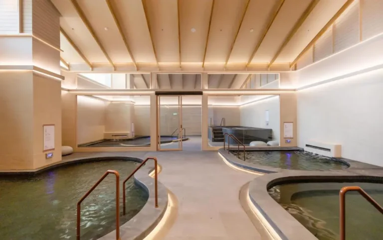 Indoor Wellness Facility with Multiple Therapeutic Pools and Jacuzzis in Sathorn Bangkok
