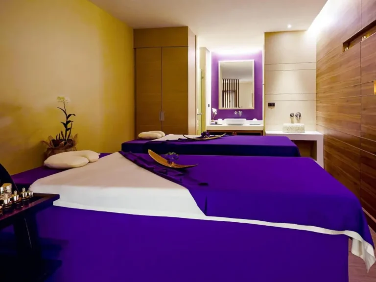 Indoor Wellness Room with Dual Massage Tables and Soft Ambient Lighting in Patong Beach