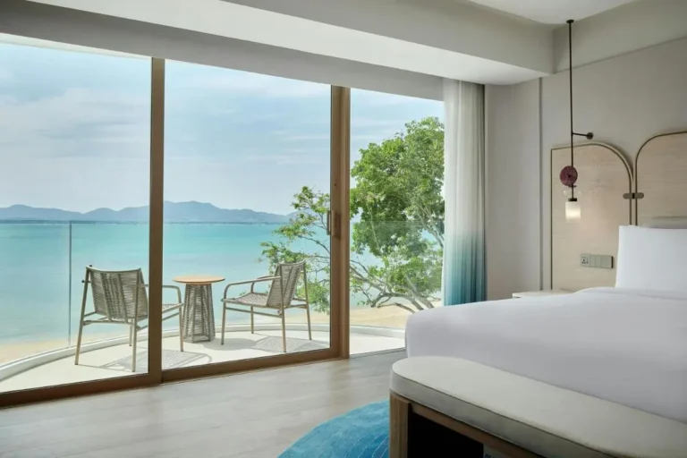 Modern Coastal Room with Balcony Overlooking Panwa Beach and Ocean Views