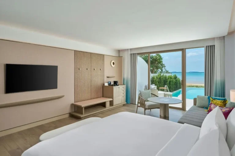 Modern Coastal Room with Private Pool and Beach View at Panwa Beach