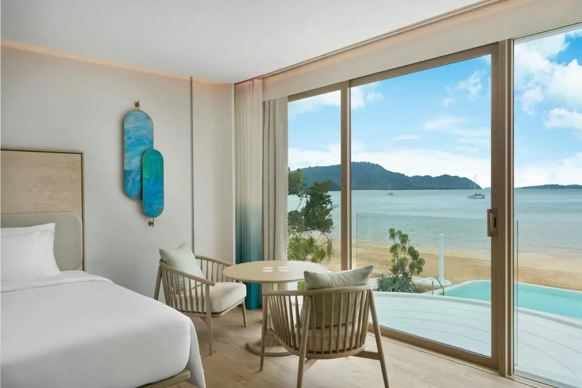 Modern Room with Pool View and Beach Access at Panwa Beach
