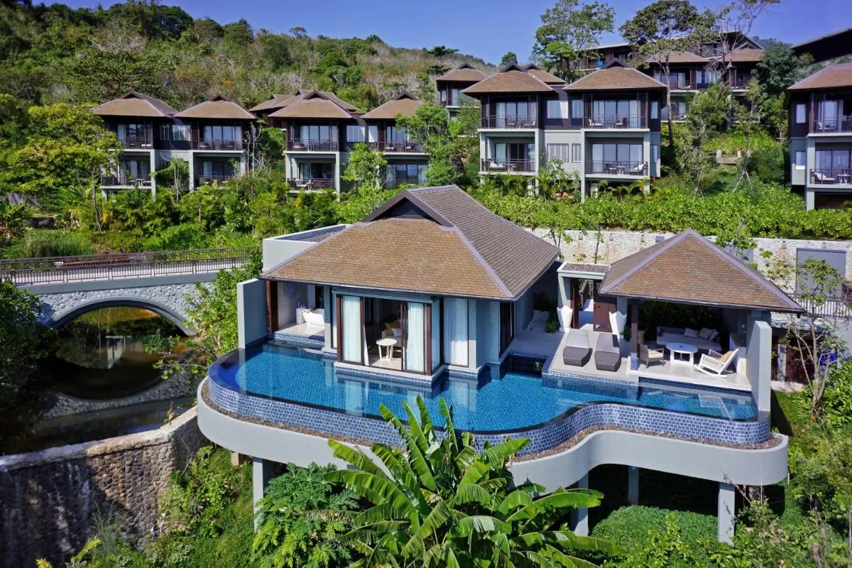 Pullman Phuket Arcadia Naithon Beach Modern Villa with Infinity Pool and Outdoor Lounge Overlooking Nai Thon Beach Hillside Phuket Province