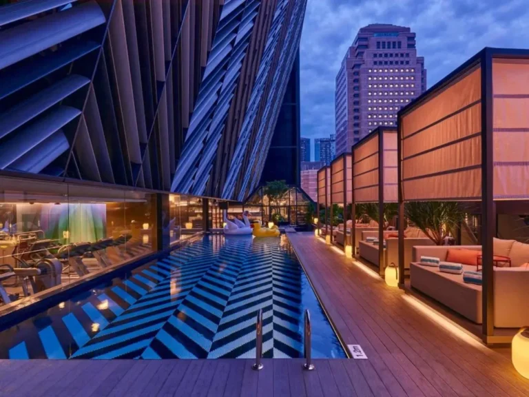 Outdoor Pool and Wellness Area with Fitness Room in Orchard City