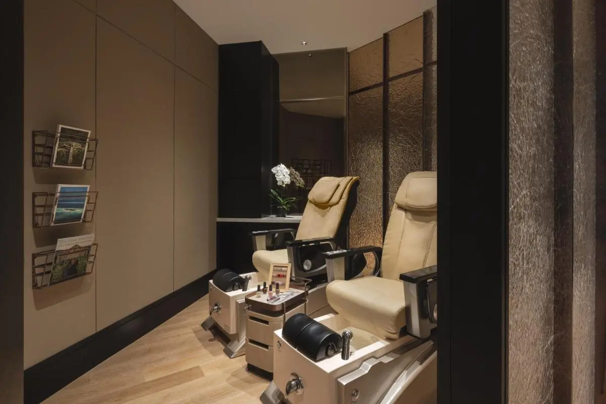 Pedicure Chairs and Foot Care Stations in Orchard Wellness Facility