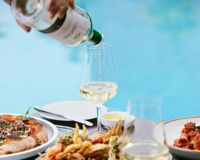 Poolside Dining Experience with Food and Drink by Orchard Swimming Pool