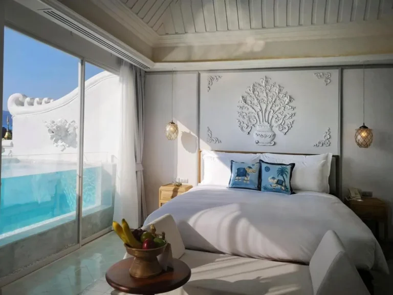 Private Bedroom with Direct Access to Plunge Pool in Phra Sing Chiang Mai