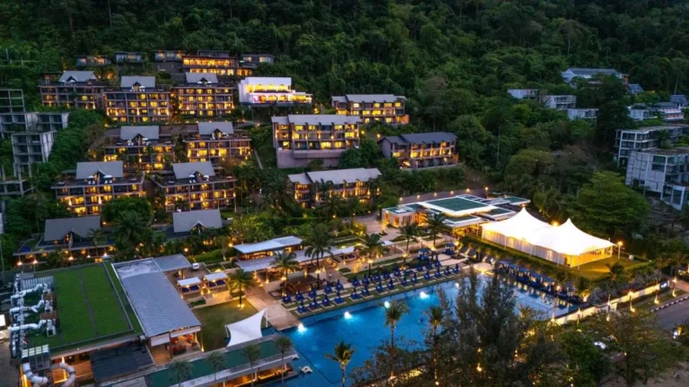 Scenic Hillside Resort with Large Pool and Relaxing Outdoor Spa Areas at Kamala Beach