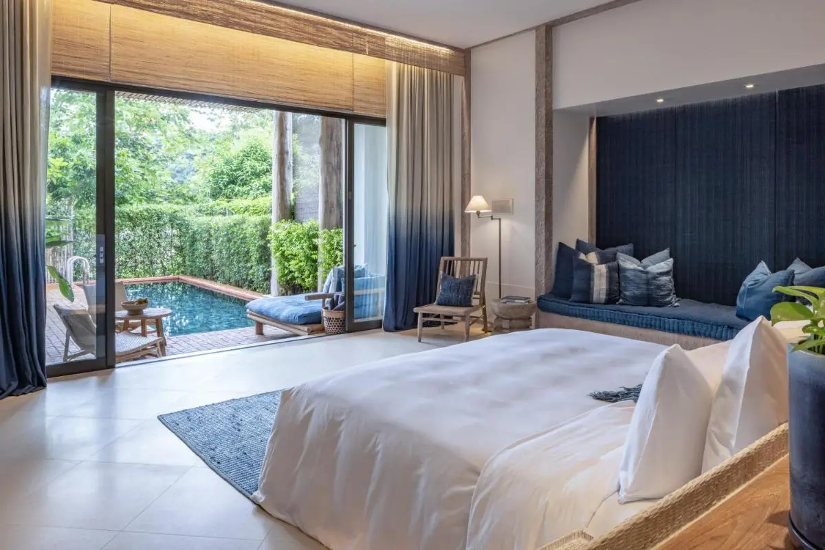 Raya Heritage - SHA Plus Serene Bedroom with Private Pool and Lush Greenery in Chiang Mai
