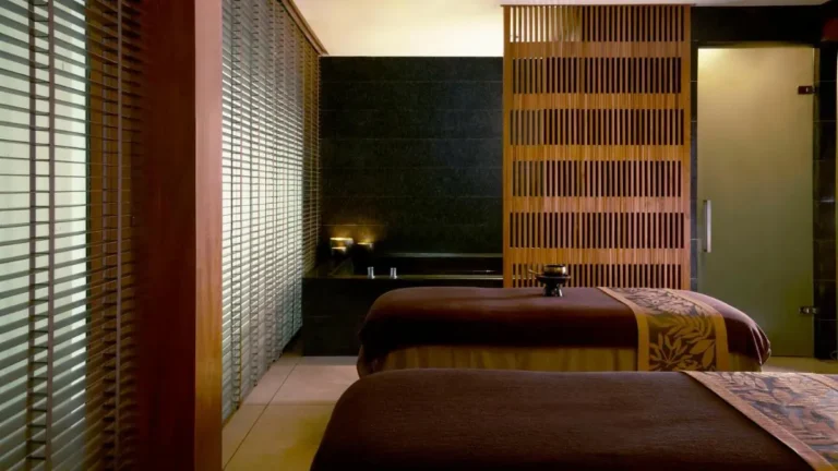 Serene Spa Room with Massage Tables and Soaking Tub in Chang Khlan Chiang Mai