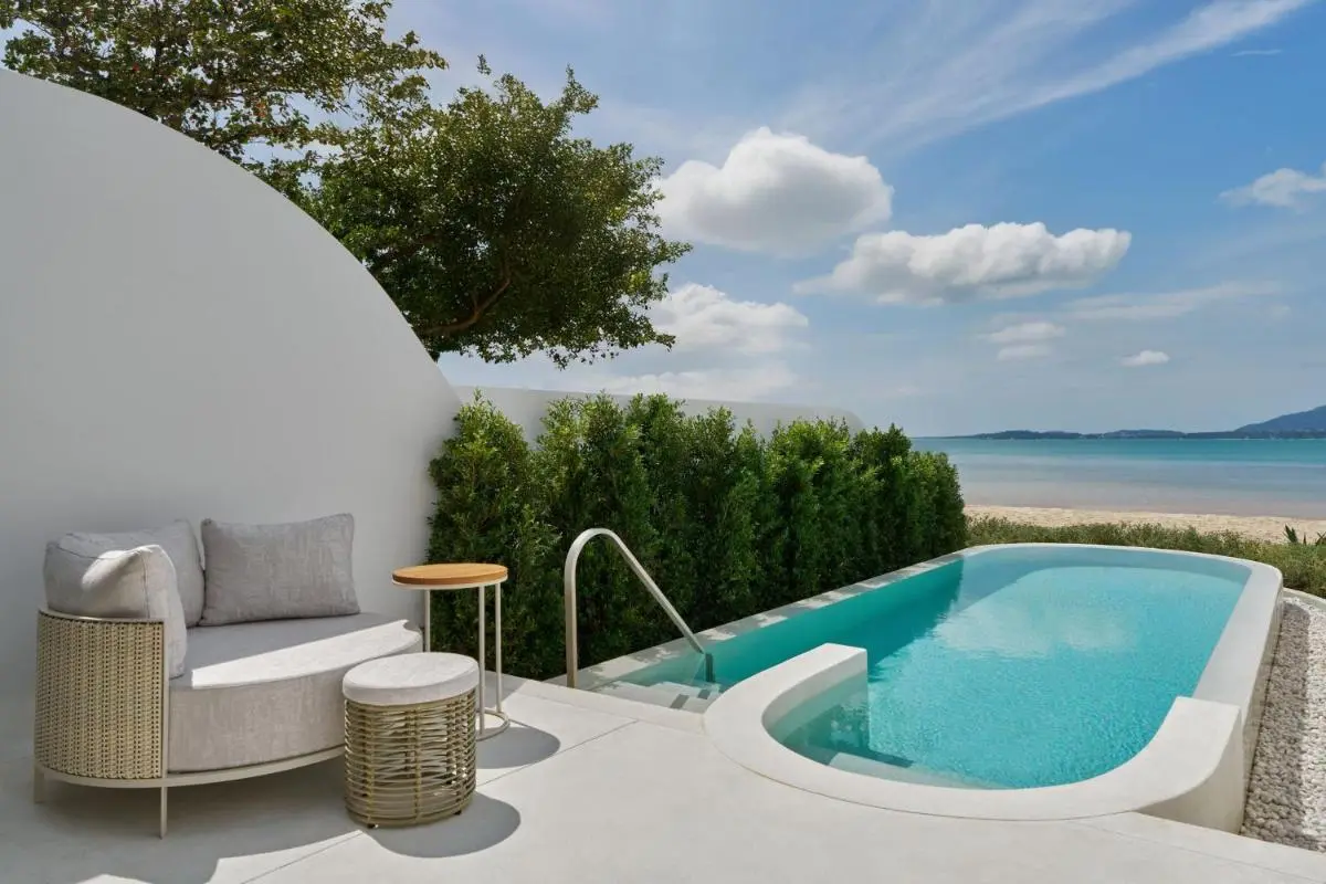 Veranda Resort Phuket, Autograph Collection Small Private Pool with Outdoor Seating and Beach View at Panwa Beach