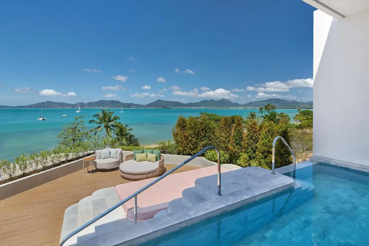Veranda Resort Phuket, Autograph Collection Tranquil Outdoor Pool and Lounge Area Overlooking Panwa Beach Waters